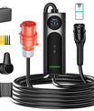 NOEIFEVO 2026 Pro Mobile Wallbox 11kw mit app, e auto CEE 16A auf Typ 2 Ladekabel, 3-phasig EV Ladegerät für Allen EVs(IEC 62196-2) & PHEVS
