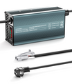 NOEIFEVO 87.6V 8A Lithium-LiFePO4-batterilader til 76.8V 24S LiFePO4-batteri, LCD-display, justerbar strøm, oplader til golfbiler, trollingmotorer, både og campingvogne