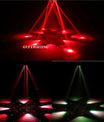 150W Moving Head Scheinwerfer, Laser Stroboskop Effekt, DMX Bühnenlicht, Vollfarb LED Licht, rotierendes DJ-, Disco-, Party- und Barlicht(1pcs)