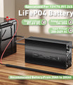 NOEIFEVO 87.6V 20A Lithium-LiFePO4-oplader til 76.8V 24S LiFePO4-batteri, LCD-skærm, justerbar strøm, oplader til trollingmotor, båd og campingvogne