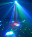 3-in-1 DMX RGBW -juhdevalo, LED-laserstroboskooppi, disco DJ -beam-spot-lavavalo, tanssiklubi- ja hääperhonenvalo