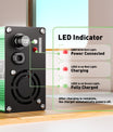 NOEIFEVO 16.8V 10A Lithium-Ladegerät für 4S 14.8V Li-Ion Lipo-Batterien, Kühlventilator, automatischer Abschaltung(GREEN)