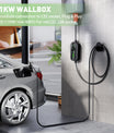 【Vorverkauf】NOEIFEVO F097 11KW EV Mobile Wallbox mit APP, 3-phasig 6-16A mit Einstellbarer Ladeleistung, Wlan-Fernbedienung Ladekabel CEE 16A auf Typ 2  EV Ladegerät