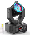 36W Partylicht, beweglicher Scheinwerfer mit Lichtstrahlmuster, RGB-Vollfarbe, DMX-Steuerung, Sprachsteuerungsmodus, Stroboskopeffekt, geeignet für DJs, Diskotheken, Familienfeiern und Weihnachten.