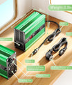 NOEIFEVO 58.8V 3A Lithium-Ladegerät für 14S 51.8V Li-Ion Lipo-Batterien, Kühlventilator, automatischer Abschaltung(GREEN)