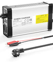 NOEIFEVO 96.6V 4A lithium batterioplader til 23S 84V 85.1V lithium batteri, med køleblæser, automatisk nedlukning.