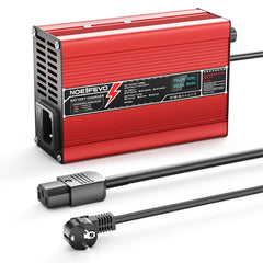 NOEIFEVO 74V 5A 20S Litium-batterilader, Utgangsspenning 84V, LED-skjerm, for el-sykkel, scooter, båt og bil