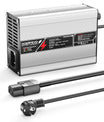 NOEIFEVO 54.6V 2A 2.5A 3A Nabíjačka pre lítium-iónové batérie 13S 48.1V Li-Ion Lipo, chladicí ventilátor, automatické vypnutie