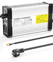 NOEIFEVO 29,4V 14A lithium batterilader til 7S 24V 25,9V lithium batteri, med køleblæser, automatisk nedlukning.