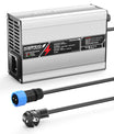 NOEIFEVO 29.4V 2A 3A 4A 5A Lithium-Ladegerät für 7S 25.9V Li-Ion Lipo-Batterien, Kühlventilator, automatischer Abschaltung