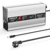 NOEIFEVO 72V 5A loodacculader, laadspanning 82,8V-88,2V, automatische uitschakeling, aluminium behuizing, met ventilator