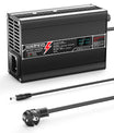 NOEIFEVO 25.2V 5A carregador de lithium para baterias Li-Ion Lipo 6S 22.2V, ventilador de refrigeração, desligamento automático (PRETO)