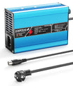 NOEIFEVO 87.6V 3.5A LiFePO4 Batterieladegerät für 76,8 V 24S-Batterie, automatische Abschaltung, E-Bike-Roller, Elektromotorrad, mit Kühlventilator