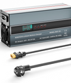 NOEIFEVO 2-10A Strom 42V-88,2V Spannung Einstellbar Li-Ion LiFePO4 Lithium-Ladegerät Für 36V 48V 60V 72V 74V Batterie（2025 Aktualisierte Version）