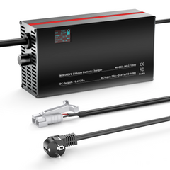 NOEIFEVO 75.6V 2-20A Litiumbatteriladdare för 66.6V 18S Litium-Li-Ion-Lipo-batteri, LCD-display, justerbar ström, laddare för elcykel, scooter, elektrisk motorcykel
