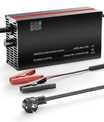 NOEIFEVO 54,6V 2-20A carregador de bateria de lítio para bateria de lítio 48V 13S Li-Ion-Lipo, com display LCD, corrente ajustável, carregador para e-bike, scooter, moto elétrica