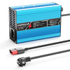 NOEIFEVO 14,6V 15A LiFePO4 nabíjačka pre 12V 12,8V 4S LiFePO4 batérie, automatické vypnutie, hliníkový kryt, s ventilátorom
