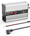 NOEIFEVO 33.6V 2A 3A 4A 5A Lithium-Ladegerät für 8S 29.6V Li-Ion Lipo-Batterien, Kühlventilator, automatischer Abschaltung