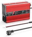 NOEIFEVO 58.8V 2A 2.5A 3A Litiumladdare för 14S 51.8V Li-Ion Lipo-batterier, med LCD-display, kylfläkt, automatisk avstängning(RED)