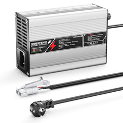 NOEIFEVO 42V 4A Lithium-Ladegerät für 10S 37V Li-Ion Lipo-Batterien, Kühlventilator, automatischer Abschaltung