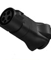 Noeifevo J1772 Typ1-Stecker auf Schuko-Steckdosenadapter, 220 V 16 A EV-Ladeanschlussadapter EVSE-Stecker für Wohnmobil-Elektroroller