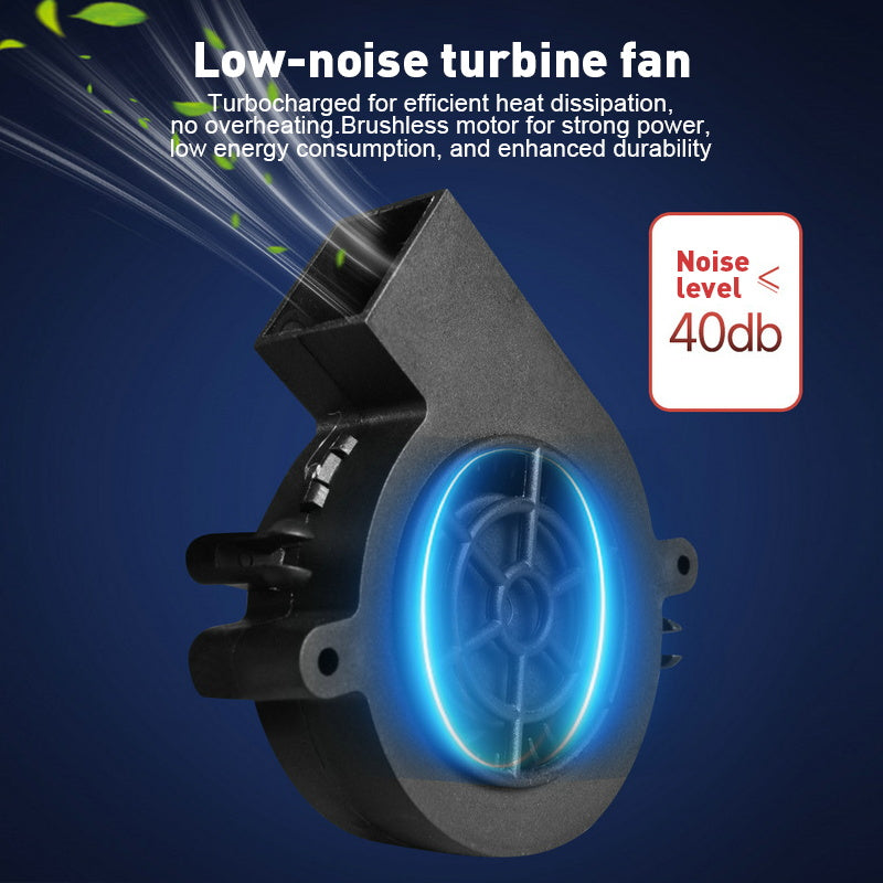 NOEIFEVO Auto Chladicí Potah Sedadla, Letní Chladicí Polštářek se 20 Ventilátory, Masáž, Ventilace, Potah Sedadla s Ventilátory, 12V/24V Auto Přední Sedadlo Chladicí Potah (Černý, 1 Kus)