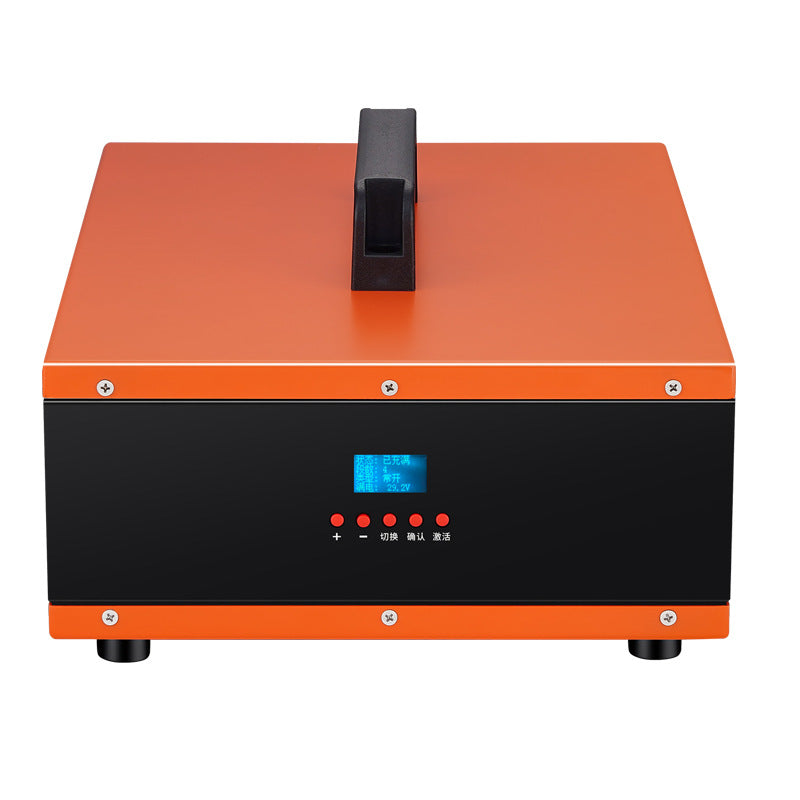 NOEIFEVO 12V/24 20A-100A Lithium-LiFePO4-Batterieladegerät, Ladestrom einstellbar, 14,6 V/29,2 V Ladespannung, LCD-Display, mit 3 Lüftern (Version 2025)