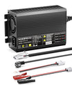Noeifevo 12V 12.8V 30A Lithium LiFePO4 akkulaturi, latausjännite 14.6V, 0V BMS aktivointi, automaattinen sammutus, alumiinikotelo