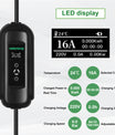 Noeifevo Tragbares Typ1 3.6KW 16A EV-Ladegerät, 5m/10m mobiles EV-Ladekabel mit Schuko