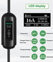 Súprava nabíjacej stanice Noeifevo Type2 EV, 16A 3-fázová nabíjačka pre elektrické vozidlá, CEE 16A mobilná EVSE Wallbox s 5 metrovým káblom