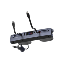 Hurtigoplader til midterkonsol – USB-C lade-dock & USB splitter hub, kompatibel med Tesla M3/Y (Highland 2024–2025 & Standard 2021–2024), intelligent adapter med strømlængdeforlænger