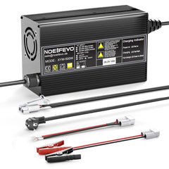 Noeifevo 29,2 V 20 A LiFePO4 akkulaturi 24 V 25,6 V litiumakulle, 0 V BMS aktivointi, automaattinen sammutus täydellä suojalla