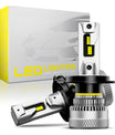 NOEIFEVO H4 Auto Koplamp, 40.000 Lumen, 200W, 6500K Wit, IP68 Waterdicht, 100.000 Uur Levensduur, Dimlicht en Fernlicht