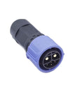 NOEIFEVO 51,2 V 5 A Lithium LiFePO4 Batterilader, Ladespenning 58,4 V, med vifte, aluminiumsak, LCD-skjerm

