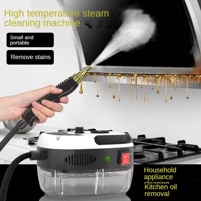 Parný čistič 2500W, vysokoteplotná čistiaca mašina pre odsávače pár, klimatizačné zariadenia do kuchyne, čistenie áut a domáce spotrebiče