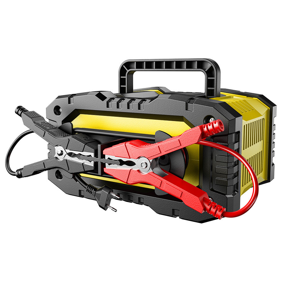 NOEIFEVO 10A Autobatterie Ladegerät, 12V 24V LiFePO4 Ladegerät, Batterie Ladegerät, KFZ Ladegerät, intelligenter Batterieladegerät mit Temperaturausgleich für PKW LKW Motorrad Rasenmäher