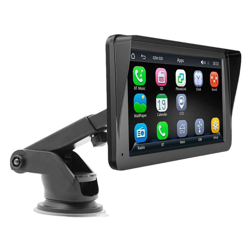 NOEIFEVO B70 7 Pulgadas CarPlay Inalámbrico, Android Auto y MirrorLink – Pantalla Táctil IPS HD, Audio Bluetooth, Siri, Navegación GPS, Pantalla de Auto para Todos los Vehículos