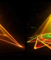 2W fullfarget Phantom-laserlys, profesjonelt сценelys, egnet for KTV, barer, nattklubber og sceneopptredener