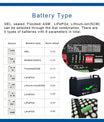 NOEIFEVO 12V 30A DC till DC smart laddare med booster, stöd för Bluetooth-app, för LiFePO4-batteri, litiumbatteri, blysyra AGM