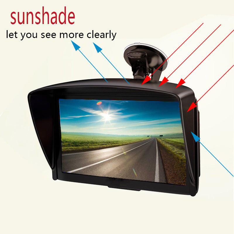 NOEIFEVO XT90 GPS-navigatie, 9-inch touchscreen met Europakaarten, 8GB ROM + 256MB RAM, meertalige ondersteuning, FM-transmissie, voor auto's/bestelwagens/vrachtwagens