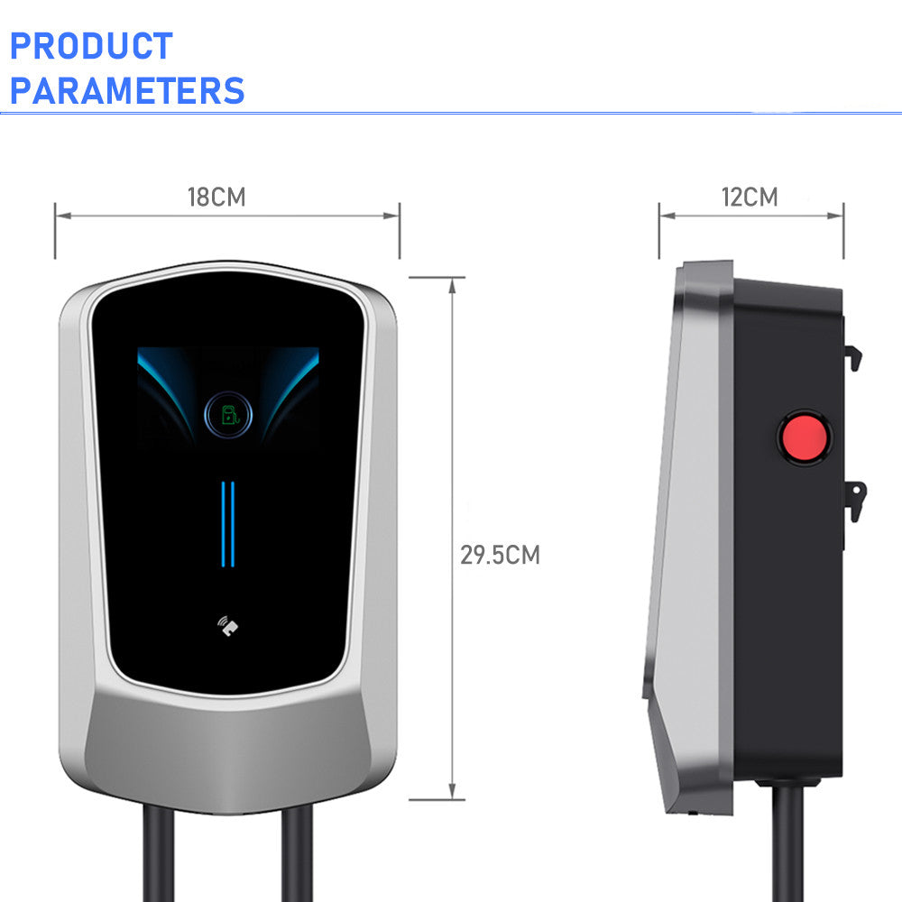 Noeifevo Q6 EV-latausasema Wallbox 11kW 16A tyyppi 2 5M DC6mA RCD-suojaus